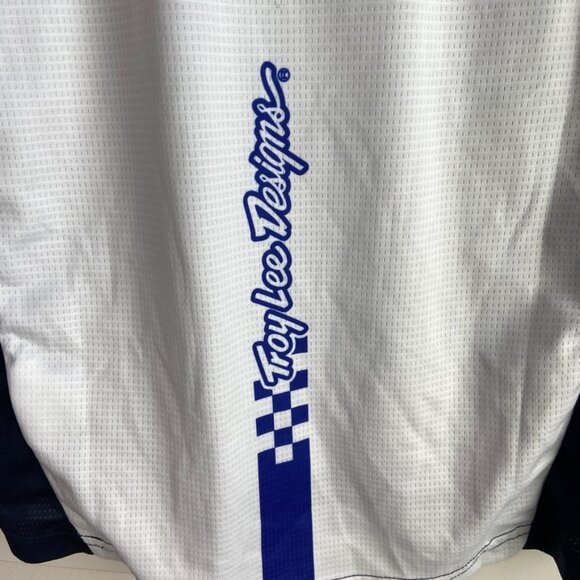 NWT Troy Lee Designs Royal Blue & White Sprint Jersey - Picture 10 of 10